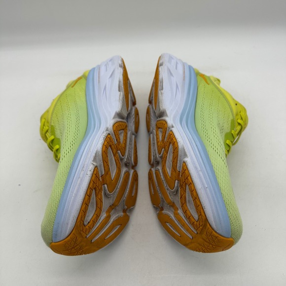 Hoka M Bondi 8 1123202 BEPM Mens Size‎ 11 D Vibrant Yellow / Blue Running Shoes main image 8